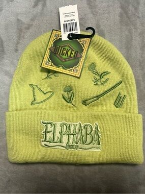 Wicked Box Lunch Elphaba Beanie Hat Green